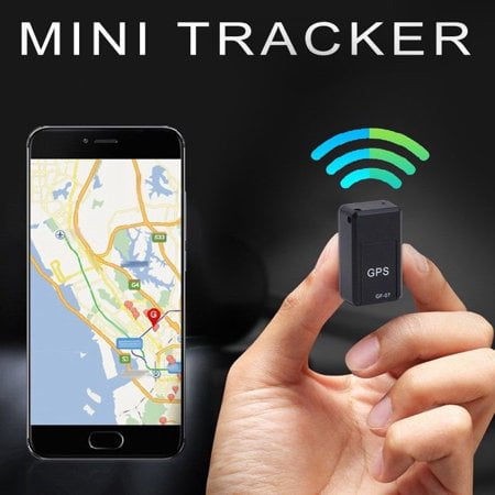 Mini GPS Tracker Magnetic Portable No Monthly Fee Real Time Tracking Device for Vehicle Asset Fleet Elderly Kids Car